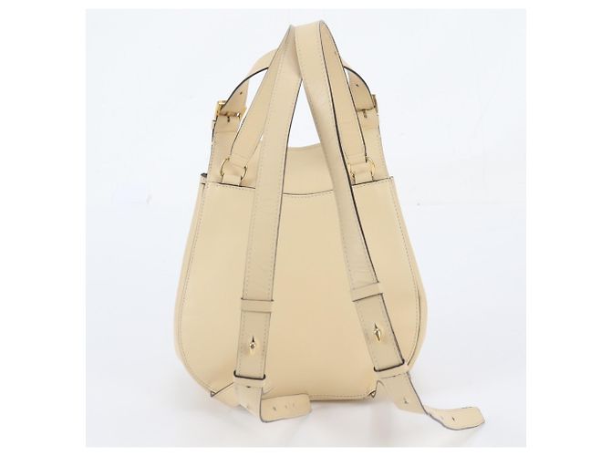 Céline Zaino Celine in pelle Beige - vista 3