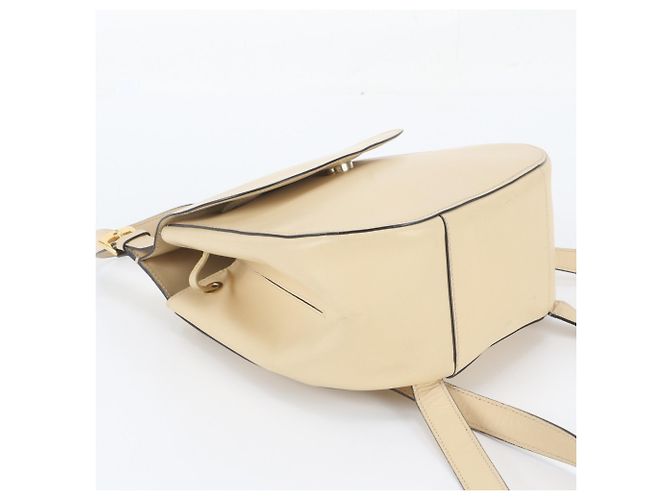 Céline Zaino Celine in pelle Beige - vista 5