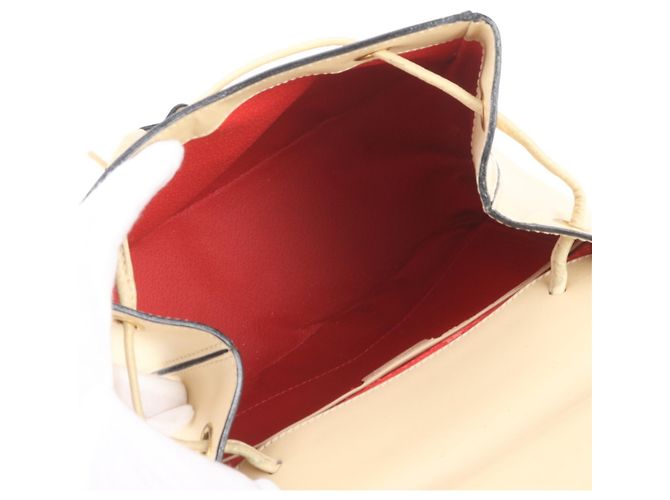 Céline Zaino Celine in pelle Beige - vista 7
