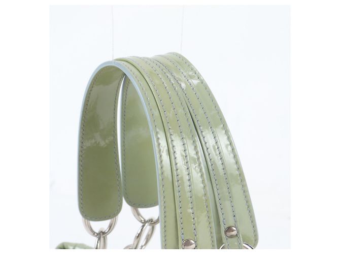 Bolso Shopping Soft Christian Dior de Piel Cannage Verde - vista 2
