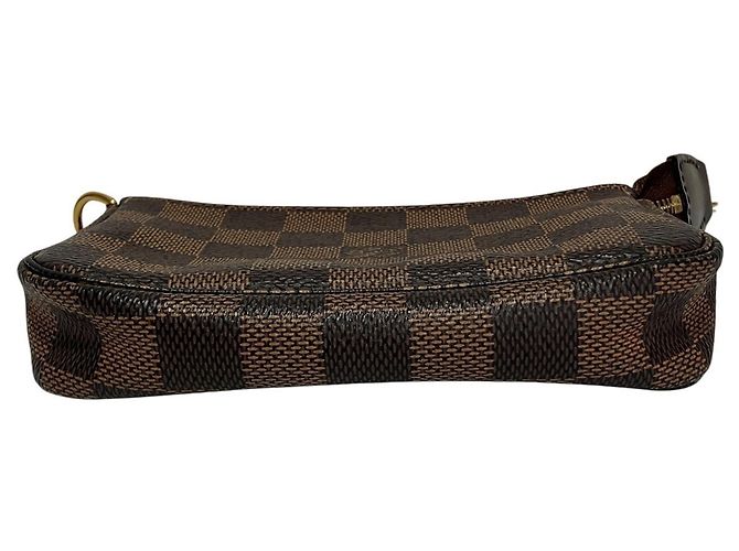 Bolsa Louis Vuitton Mini Pochette Accessoires Damier ebene - vista 3