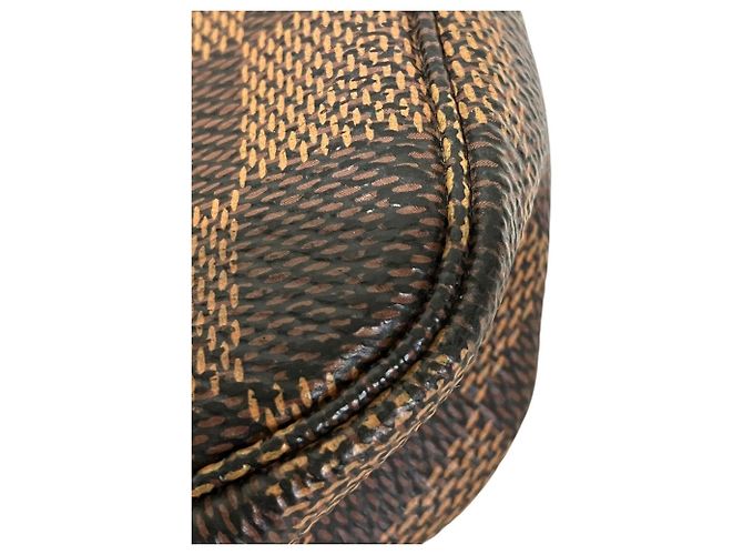 Bolsa Louis Vuitton Mini Pochette Accessoires Damier ebene - vista 8
