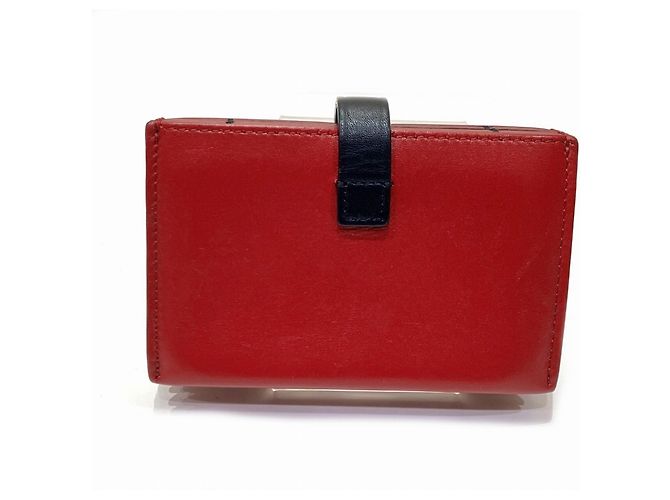 Céline Tarjetero Celine Negro Roja - vista 2