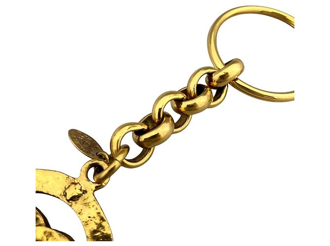 Portachiavi Chanel placcato oro D'oro - vista 5
