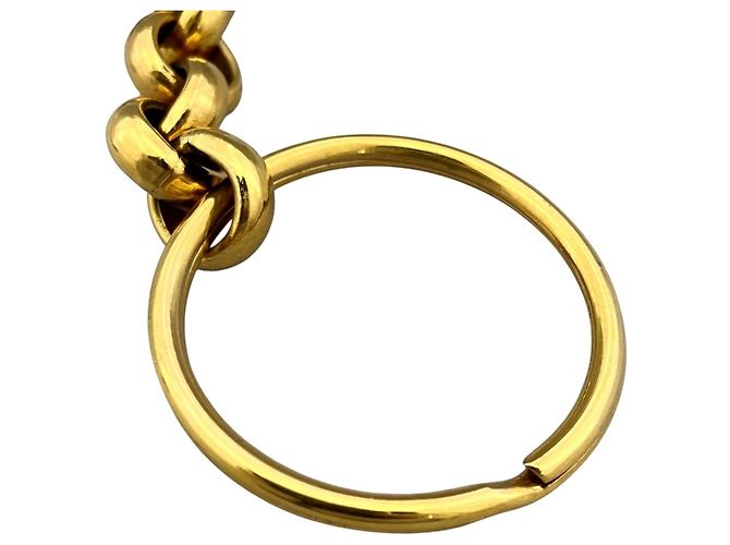 Portachiavi Chanel placcato oro D'oro - vista 6