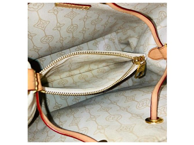 Néonoé Bolso Louis Vuitton Damier Azur NeoNoe MM Blanco - vista 6