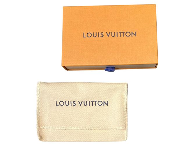 Louis Vuitton Monogram Eclipse Business Card Case Preto Monograma - vista 5
