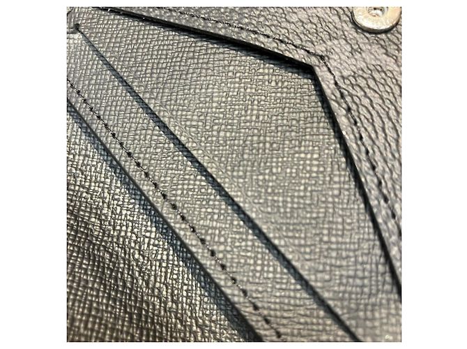 Louis Vuitton Monogram Eclipse Business Card Case Preto Monograma - vista 9