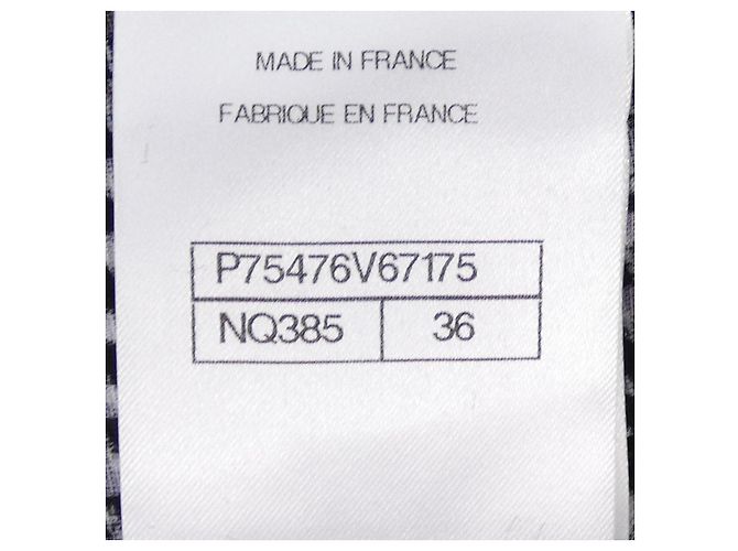 Chanel P75476V67175 Hemd Schwarz Lila - Ansicht 4