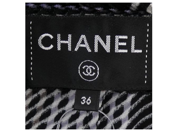 Chanel P75476V67175 Hemd Schwarz Lila - Ansicht 5