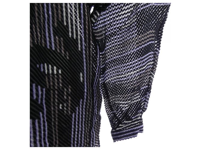 Chanel P75476V67175 Hemd Schwarz Lila - Ansicht 7
