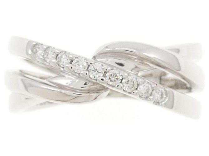 Autre Marque Anillo Vendome Au750 Diamante Plata - vista 2