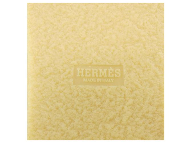 Botas de pele de carneiro Hermès Hemisphere Marrom Branco Bege - vista 6