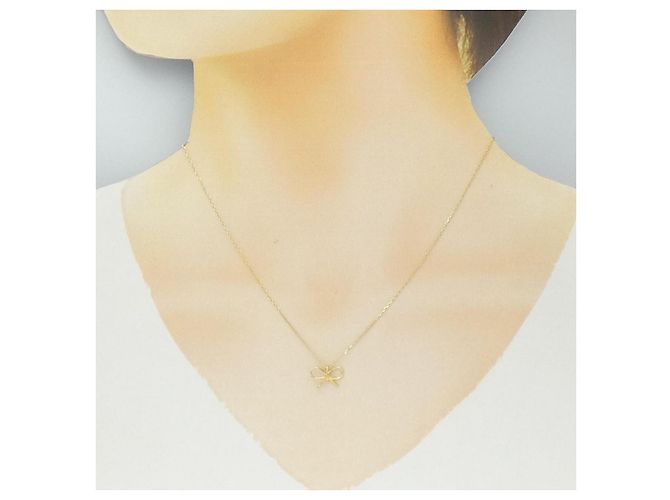 Autre Marque Collana Nastro Au750 D'oro - vista 6