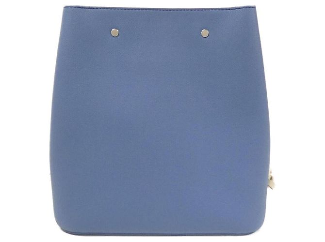 Borsa a tracolla Louis Vuitton Rock Me Bucket in pelle di vitello Blu - vista 2