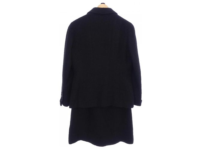 Chanel Suit Black Cloth Size 46 - view 2
