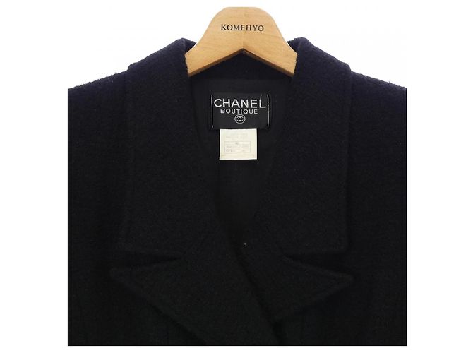 Chanel Suit Black Cloth Size 46 - view 5