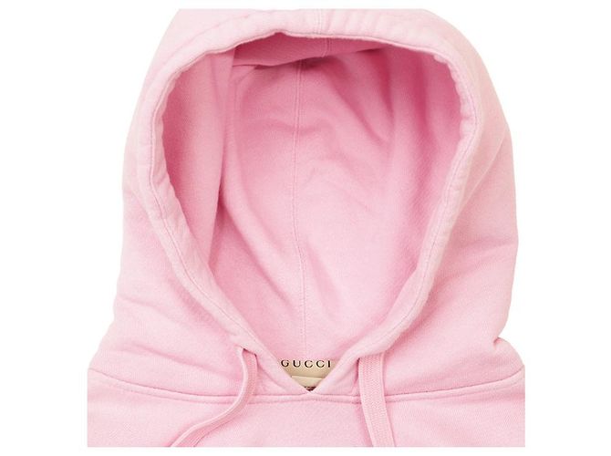 Sweatshirt em French Terry Gucci CHERRY Rosa - vista 2