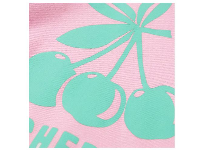 Sweatshirt em French Terry Gucci CHERRY Rosa - vista 4