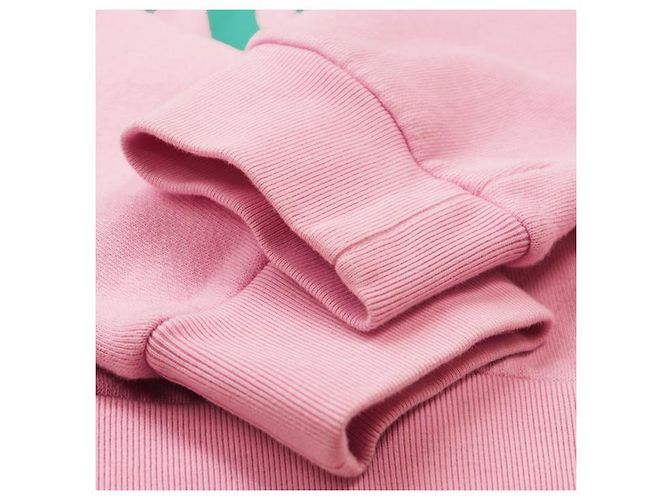 Sweatshirt em French Terry Gucci CHERRY Rosa - vista 7