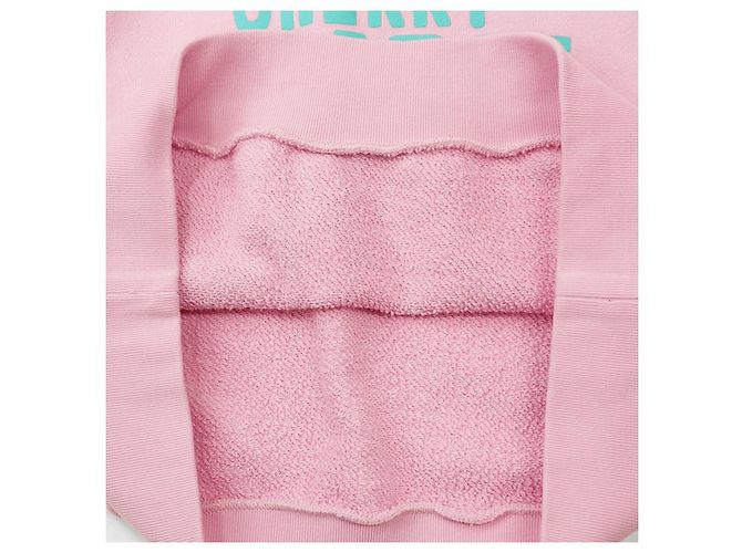 Sweatshirt em French Terry Gucci CHERRY Rosa - vista 8