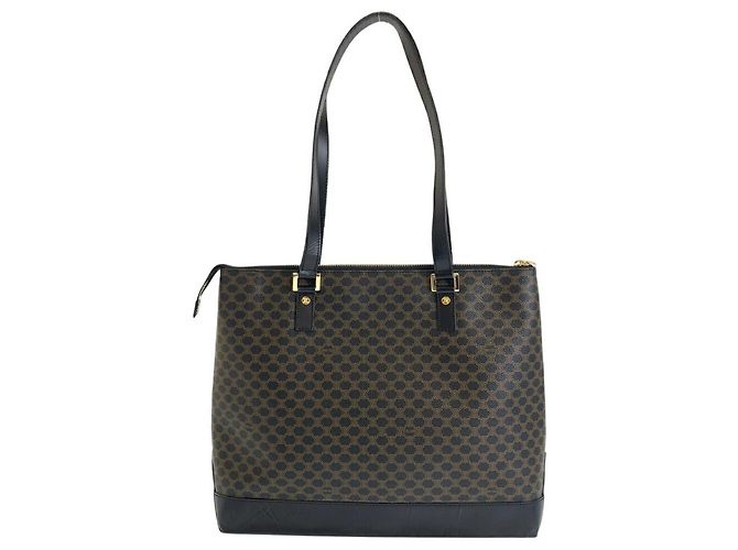 16 Céline Borsa 2way Celine Macadam PVC Marrone - vista 2