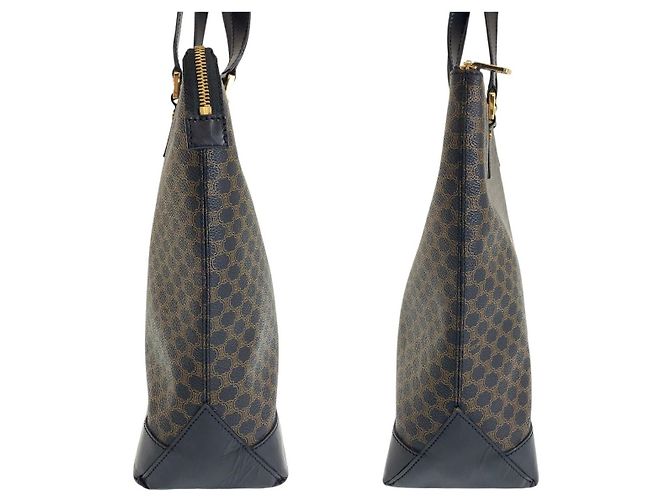 16 Céline Borsa 2way Celine Macadam PVC Marrone - vista 8
