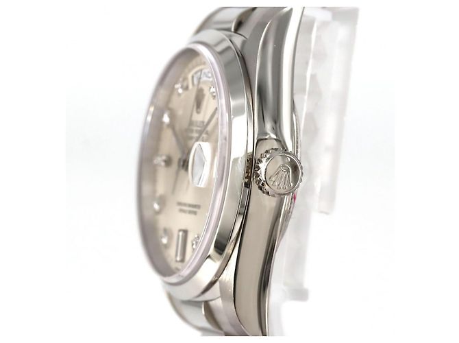 Rolex Day-Date PT Automatic Silvery - view 3