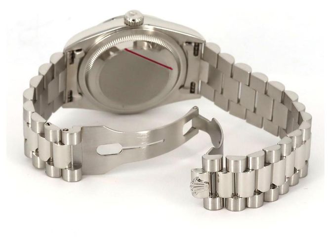 Rolex Day-Date PT Automatic Silvery - view 5