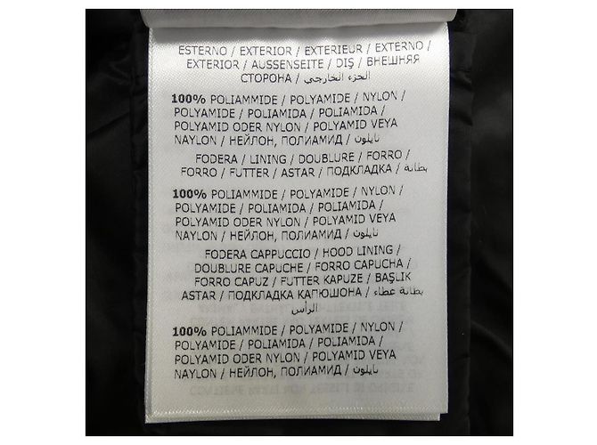 Casaco de Penas Moncler HERMINE Preto - vista 3
