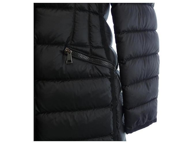 Casaco de Penas Moncler HERMINE Preto - vista 7