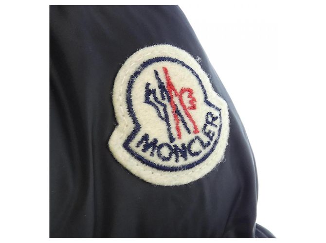 Casaco de Penas Moncler HERMINE Preto - vista 8