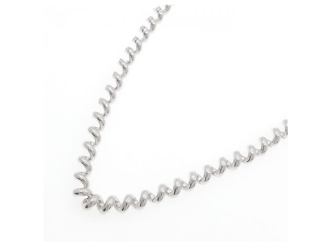 Collier Boucheron en or blanc 750 Argenté - vue 2