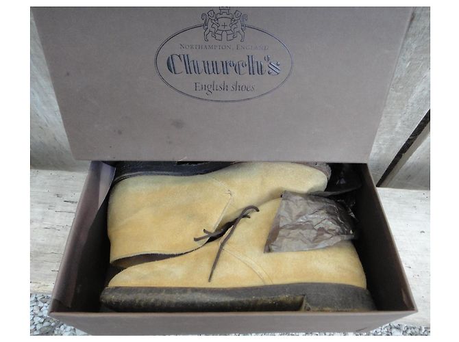 Church's Ryder Suede Desert Boots Beige - view 2