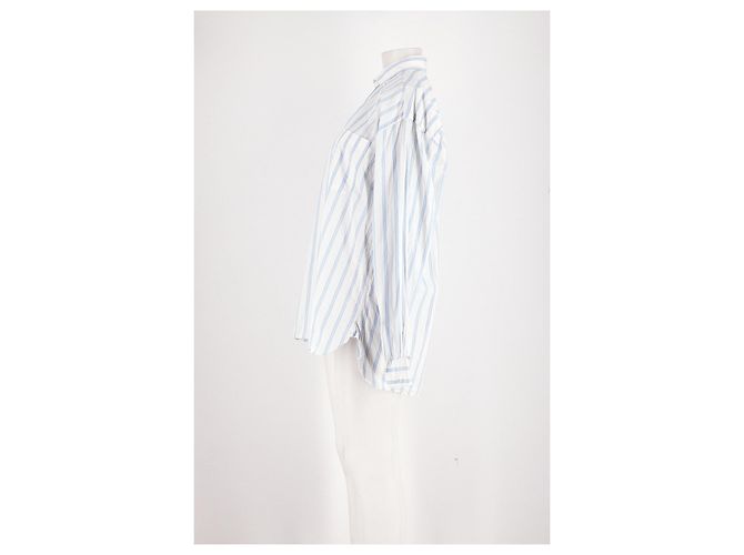Autre Marque Camisa de algodão branca Branco - vista 5
