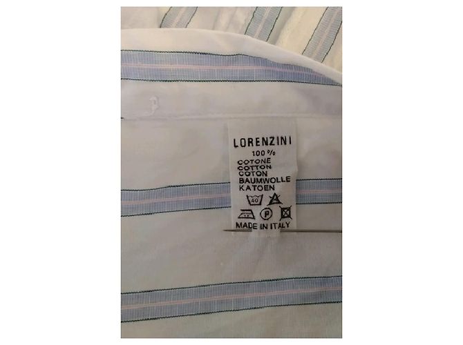 Autre Marque Camisa de algodão branca Branco - vista 8