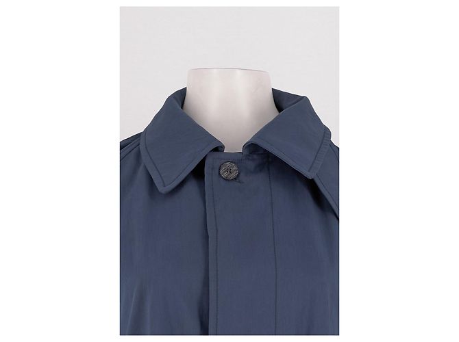 Autre Marque Cappotto in cotone blu navy - vista 2