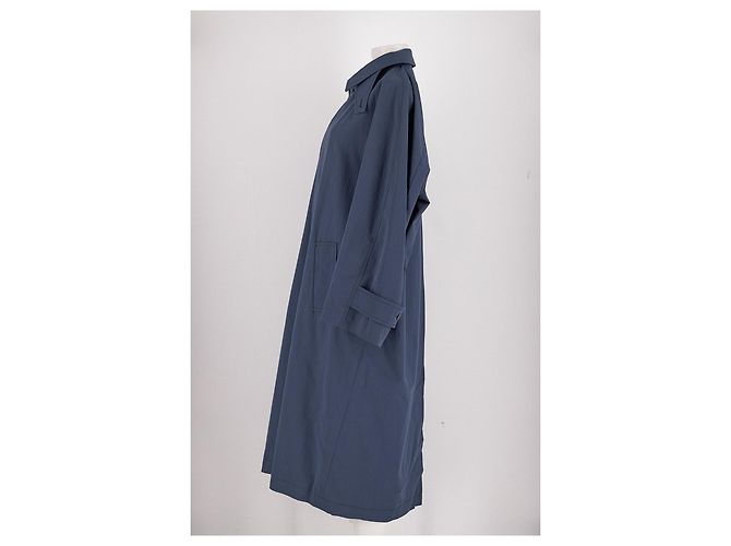 Autre Marque Cappotto in cotone blu navy - vista 5