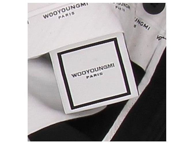 Autre Marque Bermuda neri WOOYOUNGMI Nero - vista 5