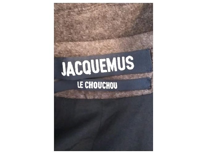Jacquemus Langer brauner Mantel - Ansicht 7