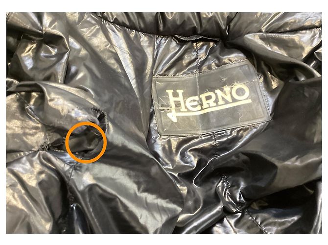 Herno Doudoune mi-long noire Black - view 9