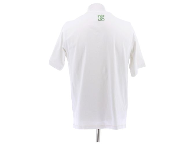 Camiseta Kenzo blanca bordada de algodón Blanco - vista 2