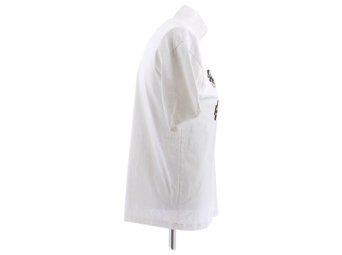 Camiseta Kenzo blanca bordada de algodón Blanco - vista 3
