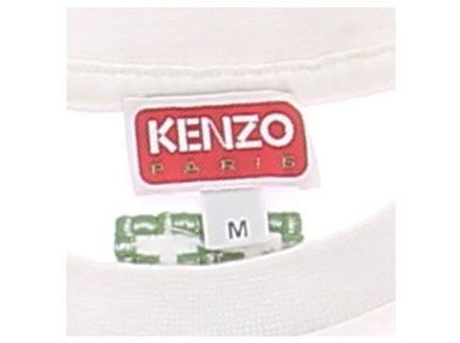 Camiseta Kenzo blanca bordada de algodón Blanco - vista 5