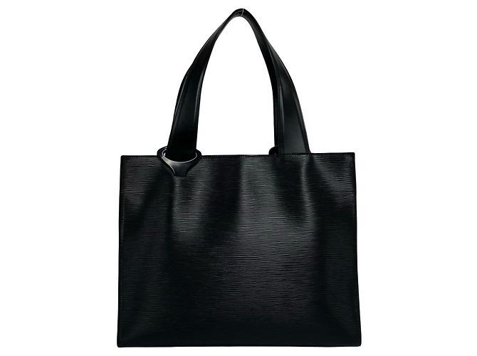 Saco Tote Louis Vuitton Gemmo em couro Epi Preto - vista 3