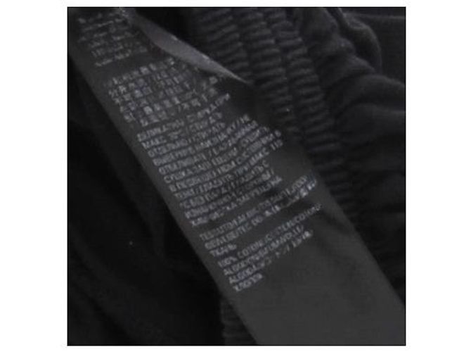 Gonna Balenciaga in cotone nero - vista 6