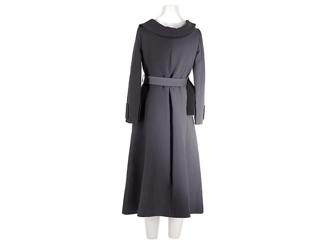 Fendi Cappotto di lana grigio - vista 6