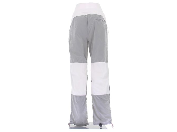 Moncler Pantalon blanc et gris Grey - view 2