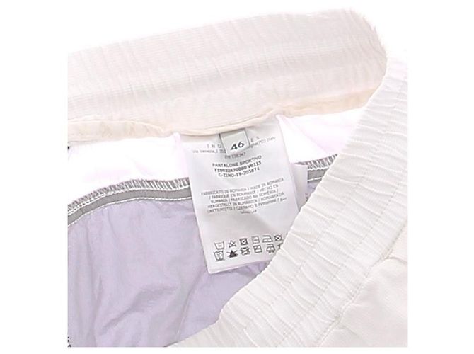 Moncler Pantalon blanc et gris Grey - view 7