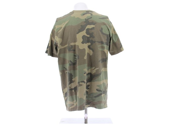 Supreme Camiseta con estampado de camuflaje Verde - vista 2